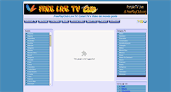 Desktop Screenshot of livetv.freeplayclub.org