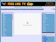 Tablet Screenshot of livetv.freeplayclub.org